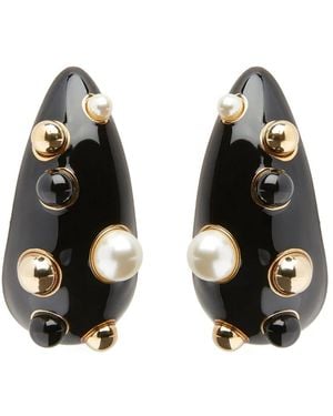 Nina Ricci Drops Of Light Ohrringe - Schwarz