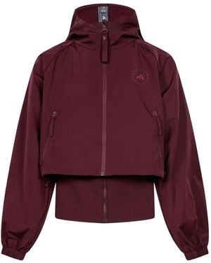 adidas By Stella McCartney Layered Cropped Jacket - Purple