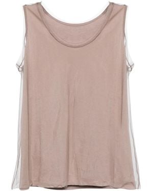JNBY Mesh-Detailing Top - Pink