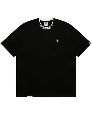 Aape By A Bathing Ape Cotton T-Shirt - Black