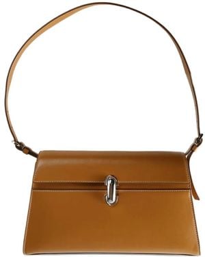 SAVETTE Symmetry Shoulder Bag - Brown