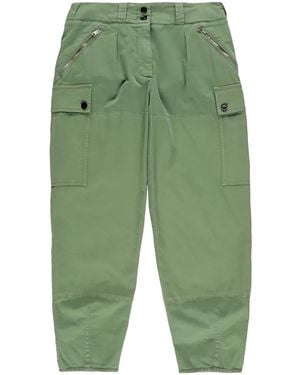 Tom Ford Cargo Trousers With Pleats - Green