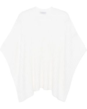 Gabriela Hearst Baron Poncho - White