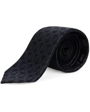 Joop! Floral-Jacquard Tie - Black