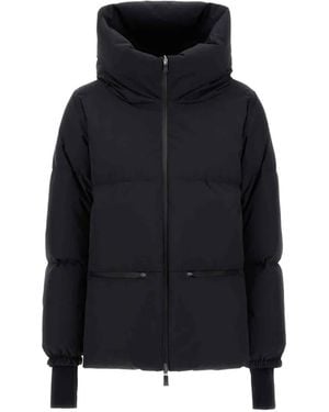 Herno Quilted Hooded Padded Jacket - Black
