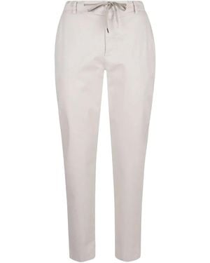 Eleventy Drawstring Trousers - White