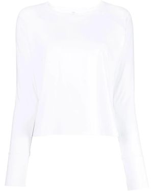 Beyond Yoga Featherweight Daydreamer Long-Sleeve T-Shirt - White