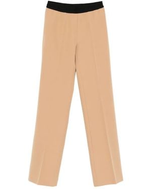 ERMANNO FIRENZE Trainingsbroek Met Elastische Tailleband - Naturel