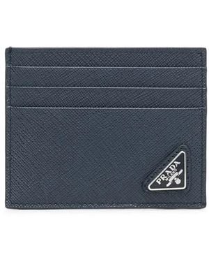 Prada Classic Blue Baltic Cardholder