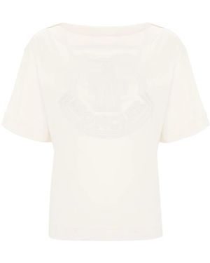 Moncler Short Sleeves T-Shirt - White