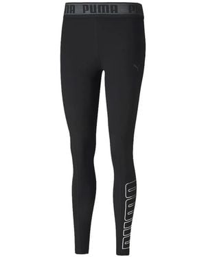PUMA Leggings Mit Logo - Schwarz