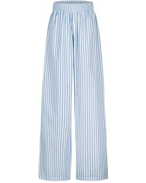 Paramidonna Cora Striped Pants - Blue