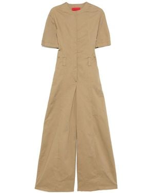 Thelatest Gabardine Jumpsuit - Natural