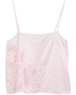 Herskind Frida Lace-Insert Top - Pink