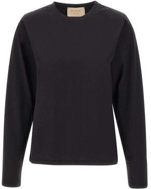 Kaos Crew-Neck Long-Sleeve Top - Blue