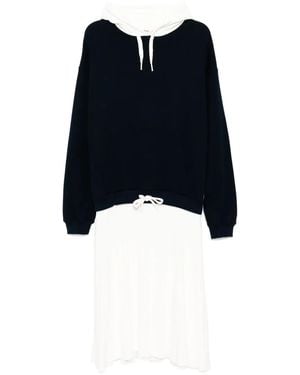 STEFAN COOKE Hoodie Dress - Black