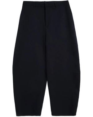 YMC Like A barrel-leg trousers - Blau