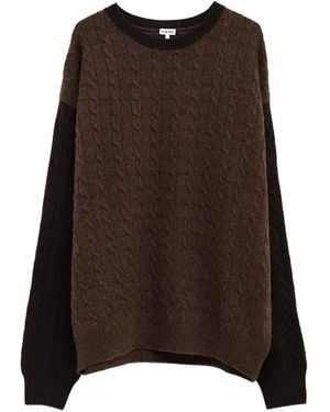 Loewe Maglione Girocollo - Marrone