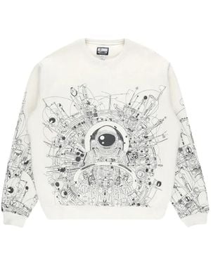 BBCICECREAM Bb Efigy Graphic Sweatshirt - White