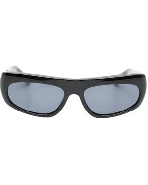Port Tanger Lunettes De Soleil Scuri À Monture Ovale - Grey