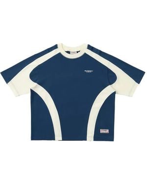 Homme by Michele Rossi T-Shirt À Logo Imprimé - Blue