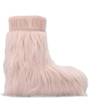 Moon Boot Icon ブーツ - ピンク