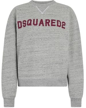 DSquared² University Crew-Neck Sweatshirt - Grey