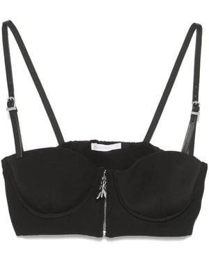 Patrizia Pepe Corset Top - Black
