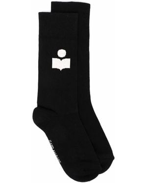 Isabel Marant Siloki Chaussettes - Schwarz