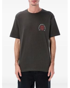 RVCA Tiger-Graphic T-Shirt - Black