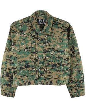 THUG CLUB Tc Army ジャケット - グリーン