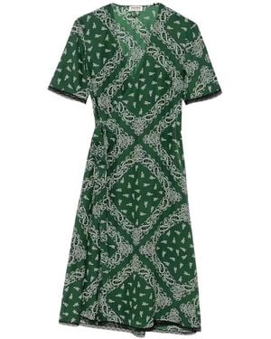 Zadig & Voltaire Reforme Bandana-Print Dress - Green