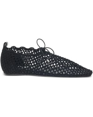 TOTEME Crochet Ballet Flats - Blue