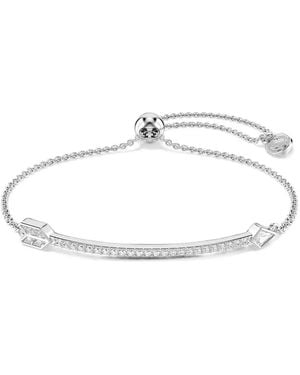 Swarovski Idyllia Crystal-Embellished Bracelet - White