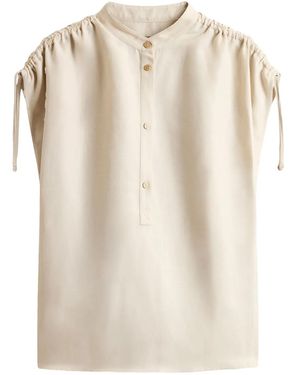 Woolrich Button-Up Blouse - Natural