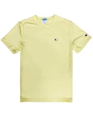 Champion C-Life Heritage C Logo T-Shirt - Yellow