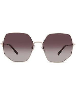 Marc Jacobs Geometric-Frame Sunglasses - Purple