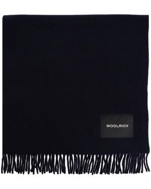 Woolrich Pure Virgin Wool Scarf - Blue