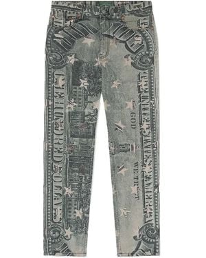 DENIM TEARS C.R.E.A.M Printed Jeans - Grey