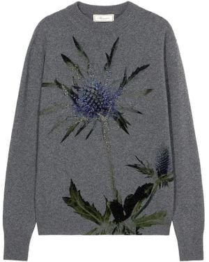 Blumarine Trui Met Kralen - Grijs