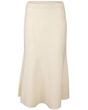 Jonathan Simkhai Kasey Knitted Midi Skirt - White