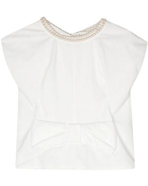 Junya Watanabe Blouse With Print - White