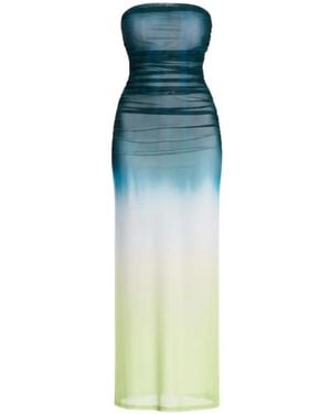 Significant Other Sura Strapless Gradient Dress - Blue