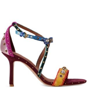 Kurt Geiger 90 Mm Mini Bow Eylet Sandalen - Roze