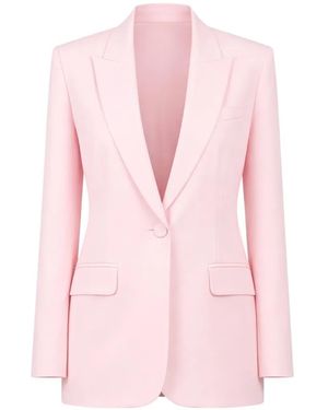 The Sei Single-Breasted Blazer - Pink