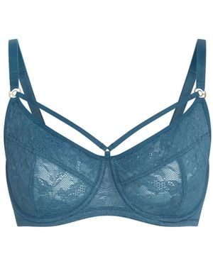 Marlies Dekkers Lace-Detail Bra - Blue