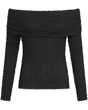 Silvia Tcherassi Palma Top - Black
