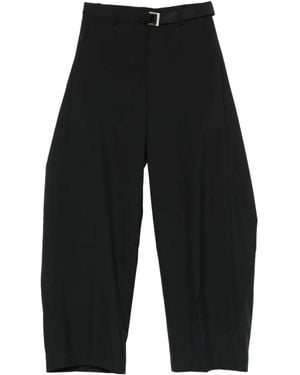 Sacai Belted Pants - White