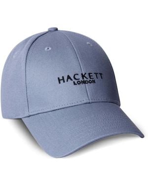 Hackett Logo-Embroidered Baseball Cap - Blue