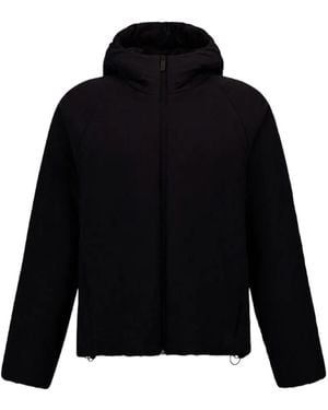 Laminar Hooded Padded Jacket - Black